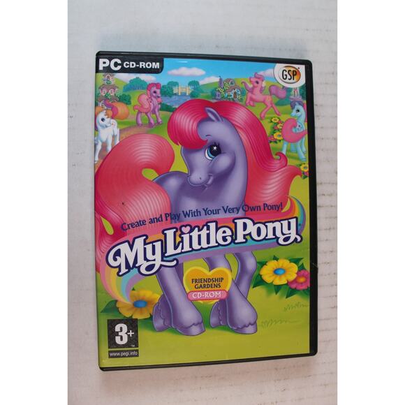 My Little Pony Friendship Gardens 1998 PC Game, authentic, video game - Picture 1 of 9